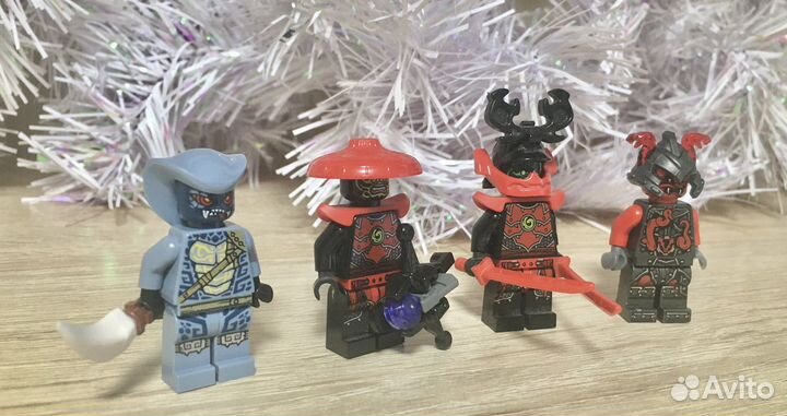Lego Ninjago минифигурки