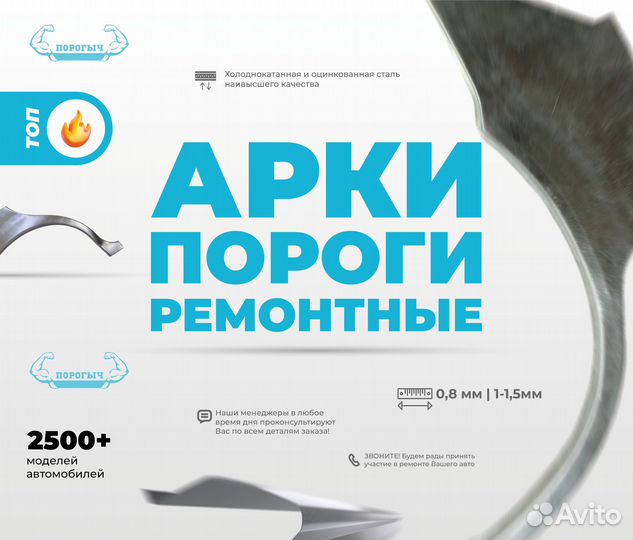 Ярославль Acura пороги и арки