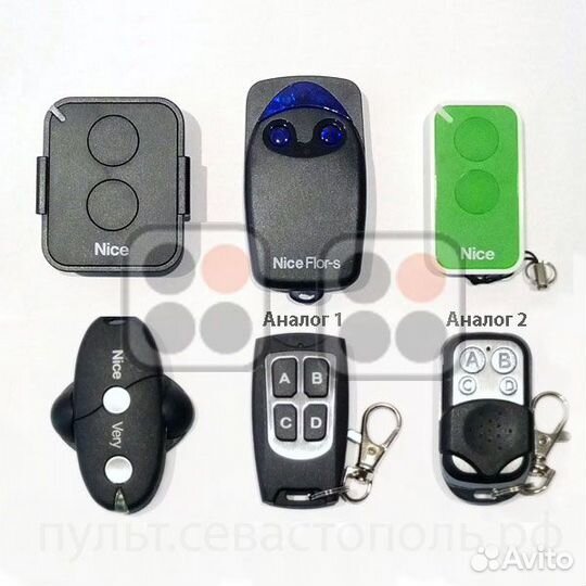 Пульты Nice