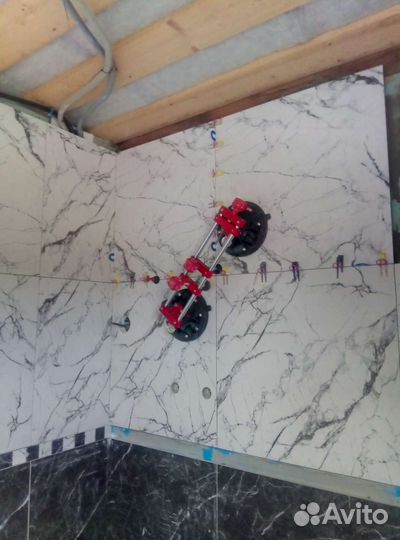 Санузел под ключ, изделия из керамогранита, резка