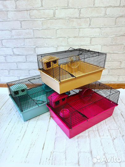 Клетки новые для джунгарского хомяка/ джунгарика