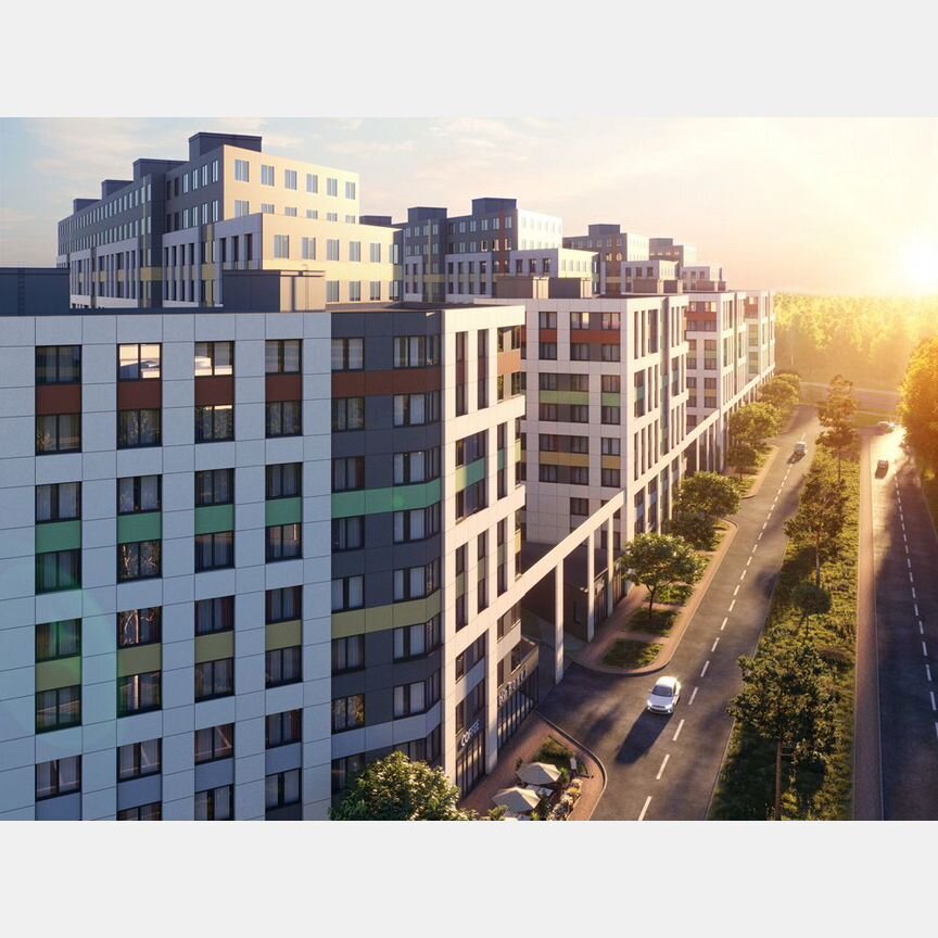 Квартира-студия, 23,6 м², 2/13 эт.