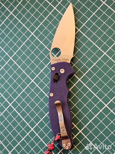 Spyderco manix 2, S110V