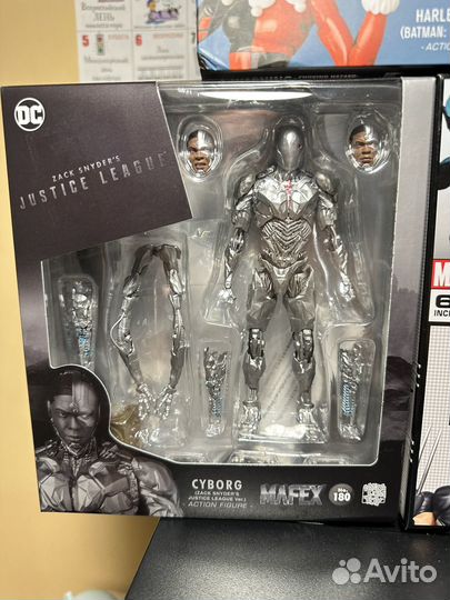 Росомаха,Киборг,Харли Квин Mafex