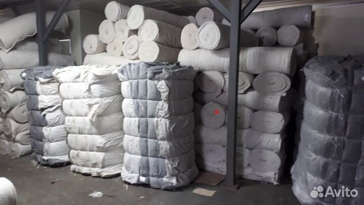 Холстопрошивное полотно светлое