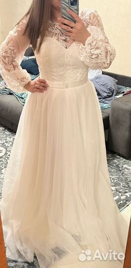 Свадебное платье 48 50