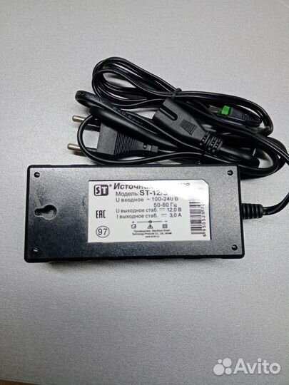 Адаптер блок питания 12v