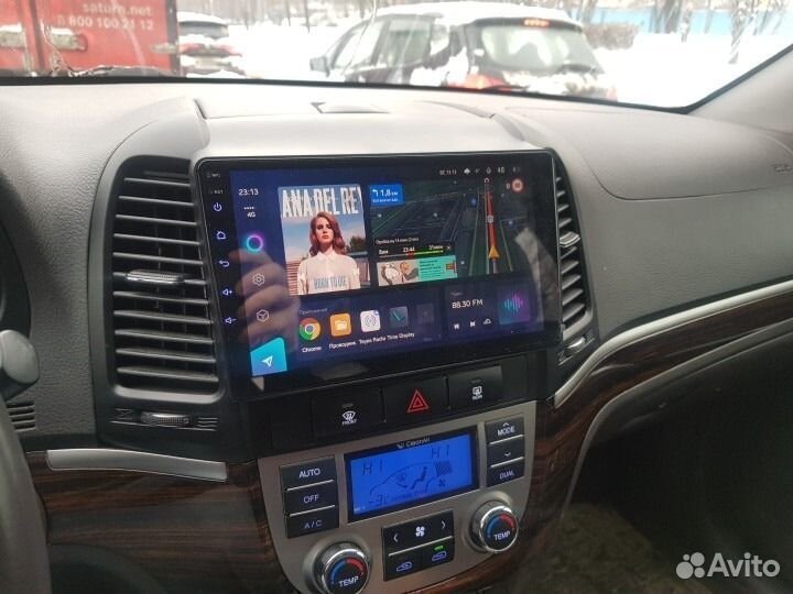 Магнитола Hyundai Santa Fe 2 Teyes X1 2/32 DSP