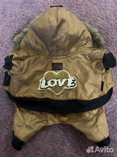 Зимняя куртка для собаки