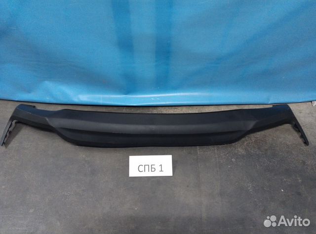 Накладка бампера Hyundai Solaris 2017-2020