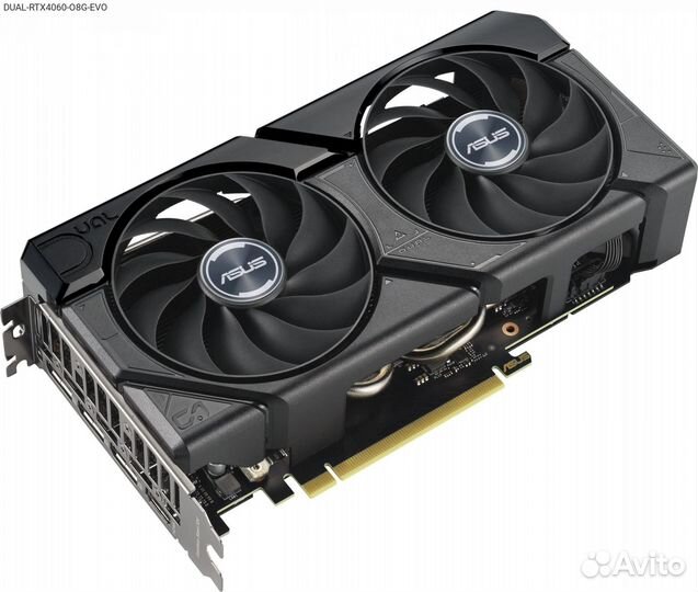 Dual-RTX4060-O8G-EVO, Видеокарта Asus GeForce RTX 40