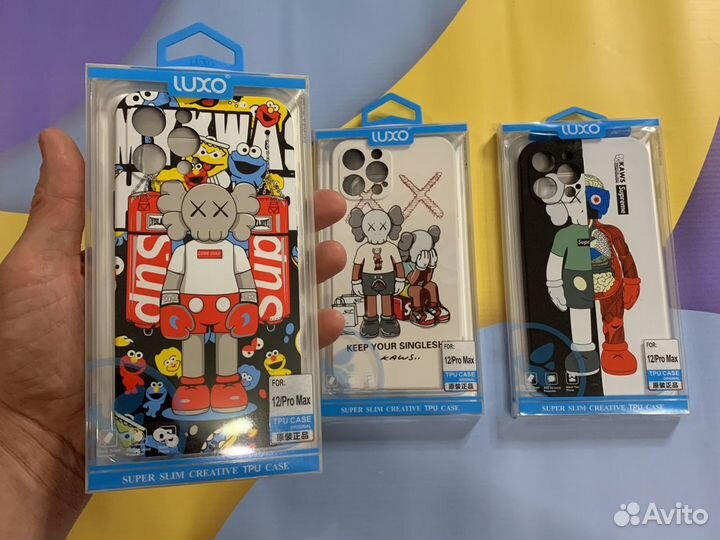 Чехол на iPhone 12 / 12pro / 12promax kaws