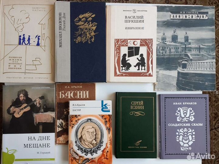 Книги по школьной программе