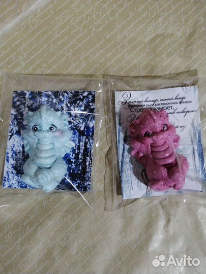 Мыльные сувениры к новому году