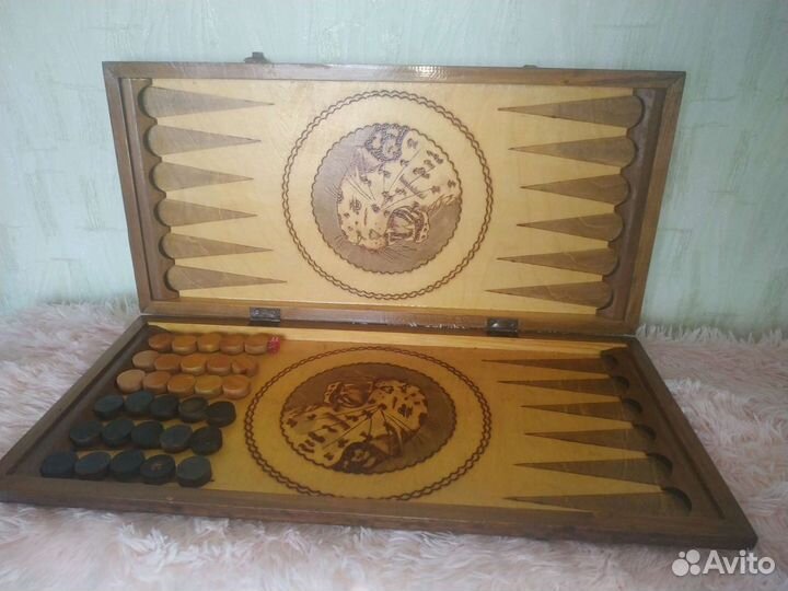 Нарды ручной работы зона