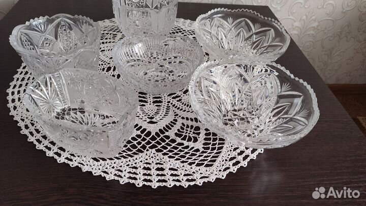Салатники хрусталь