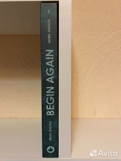 Книга начни сначала Begin again