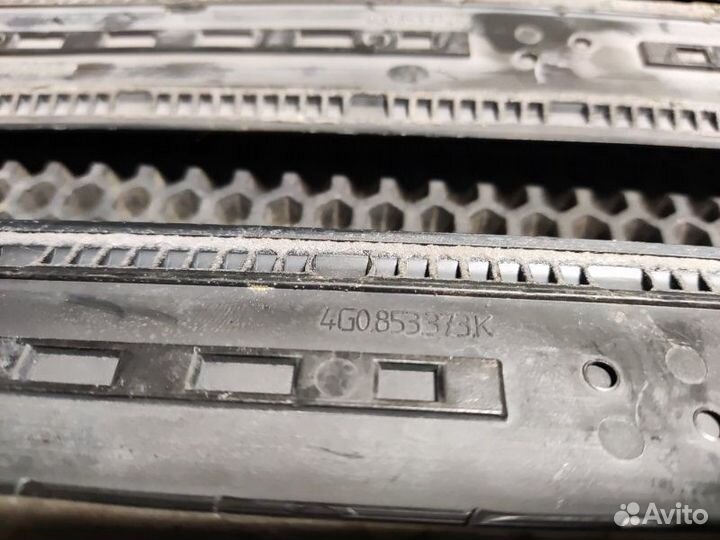 Накладка порога в салоне Audi A6 C7 cdnb 2014