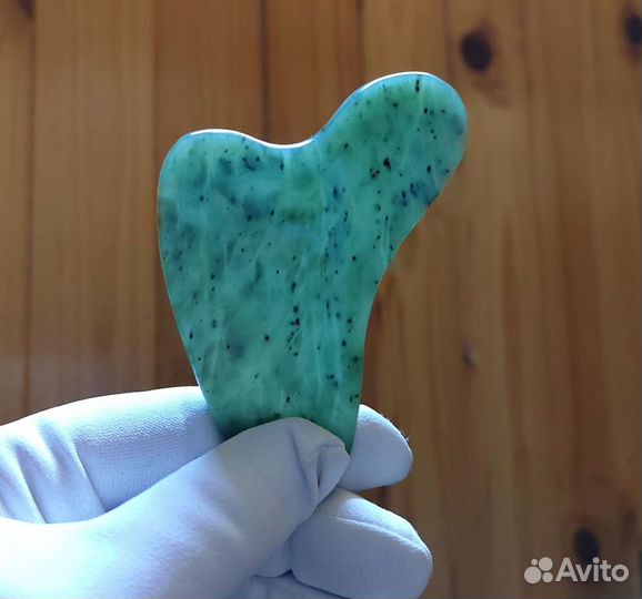 Массажеры из нефрита, гуаша, скребок, пластина