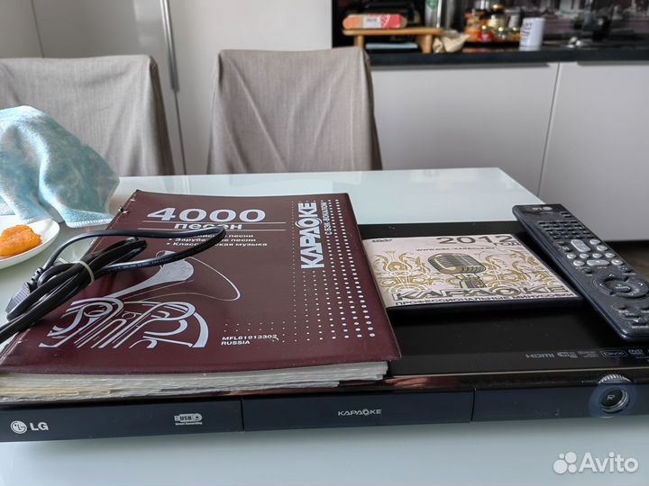Dvd плеер с караоке lg 4000 песен