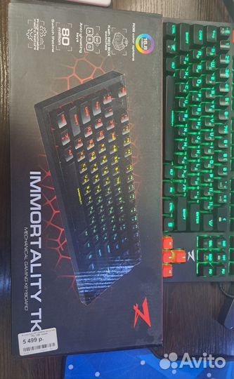 Механическая клавиатура zet gaming immortality tkl