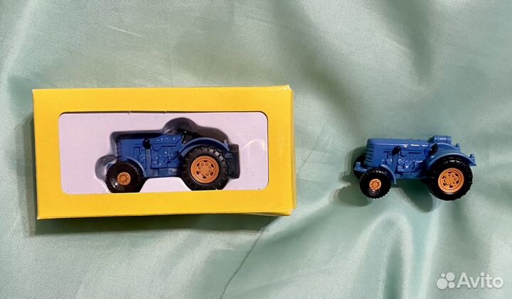 Железная дорога в миниатюре трактор