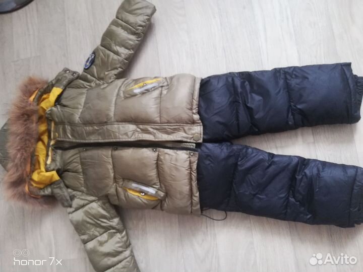 Костюм зимний на мальчика 98