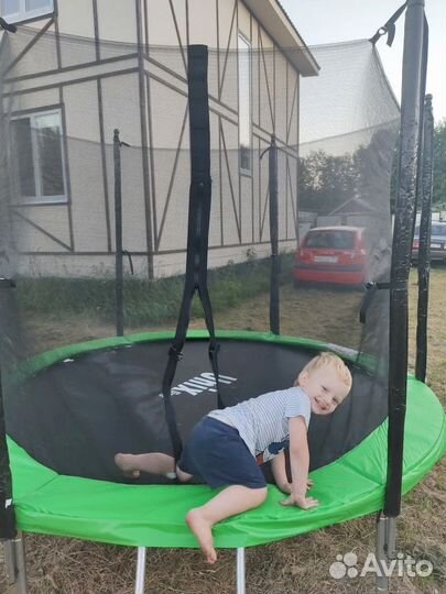 Батут с сеткой
