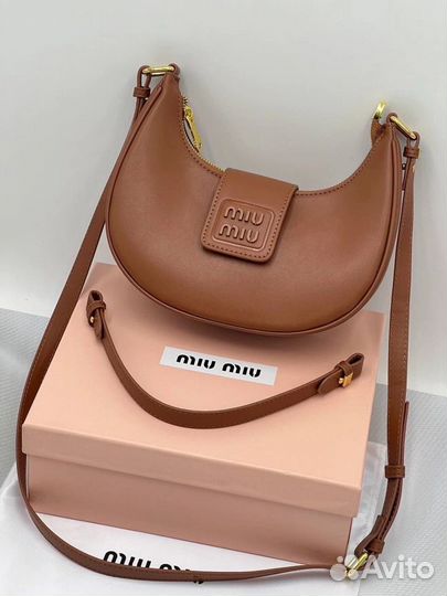 Сумка натуральная кожа Miu miu