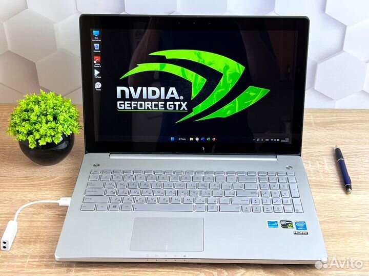 Asus N550JK Сенсорный (Core-i7/16Gb/SSD+HDD/GTX850