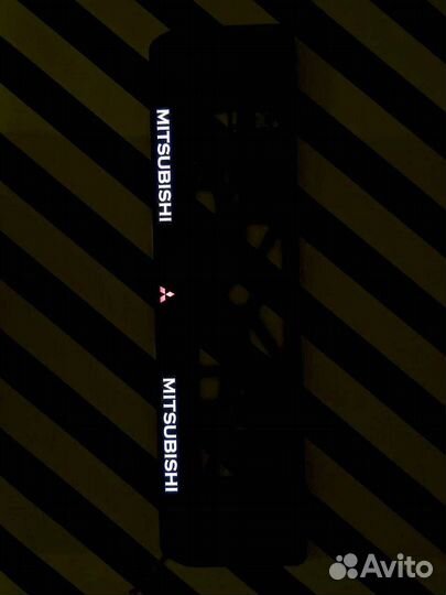 Рамка под номер с подсветкой надписи