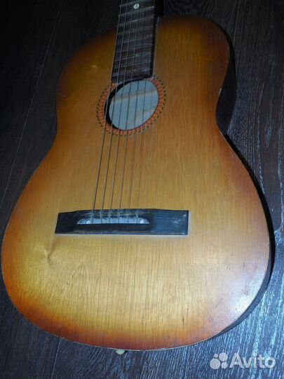 Гитара акустическая 6-струн. Терек СССР