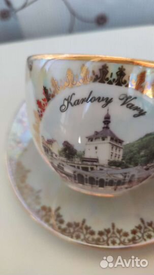 Чайная чашка с блюдцем