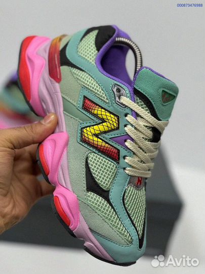 Стильные кроссовки New Balance 9060 (37-41 р)