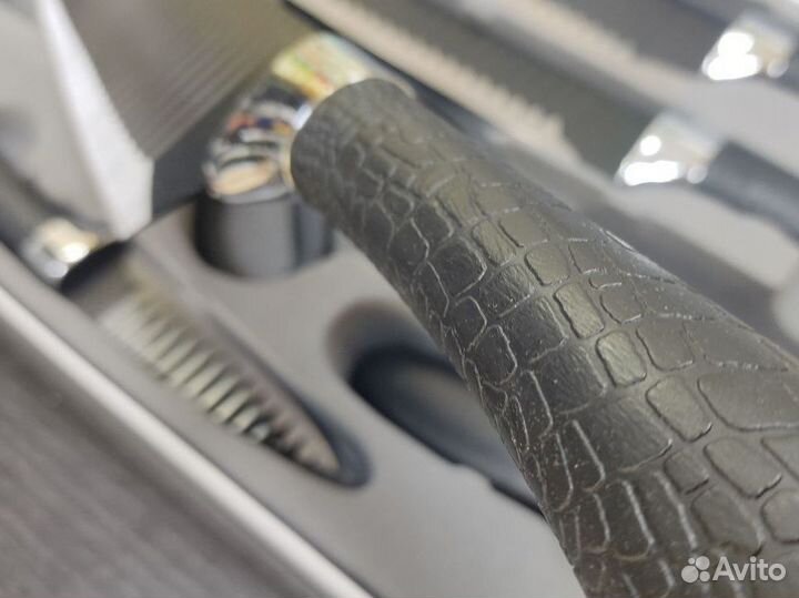 Набор ножей Ребристые-сталь