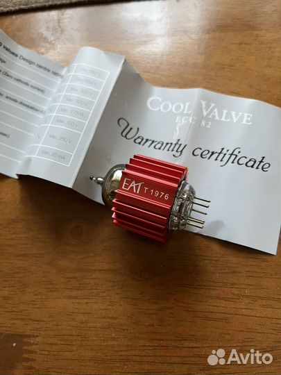 Радиолампа EAT Cool Valve 12AU7/ECC 82