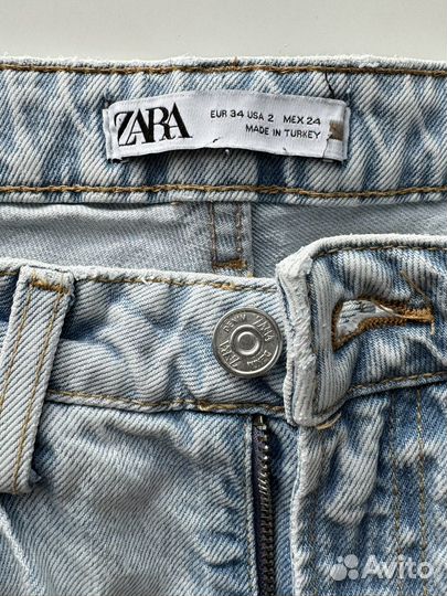 Джинсы Zara 34