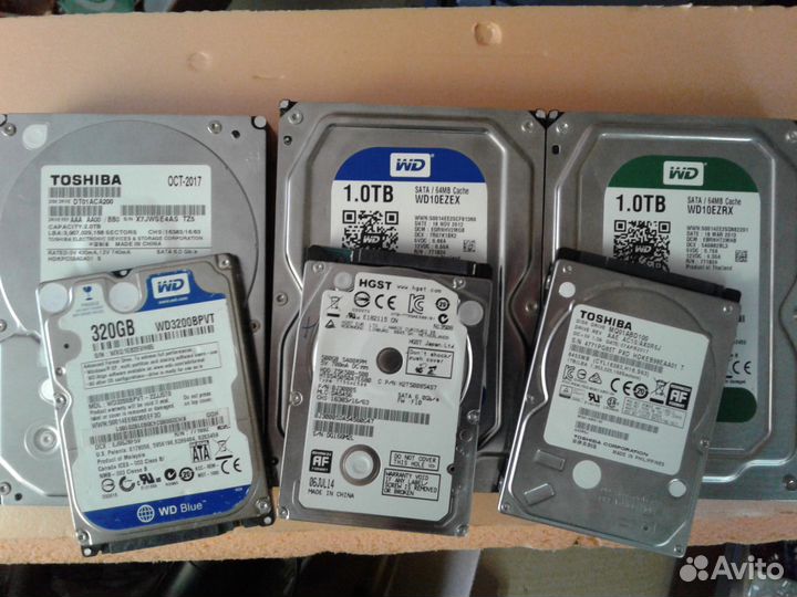 Ремонт жёстких дисков