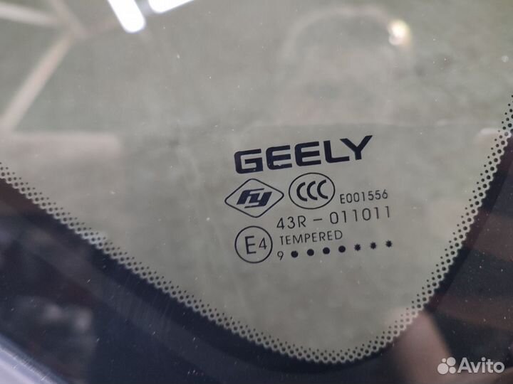 Стекло кузова правое Geely Coolray Sx11 2018