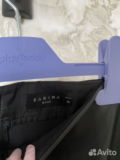 Кожаная юбка карандаш Zarina