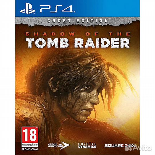 PS4 диск Shadow of the Tomb Raider - Croft Edition