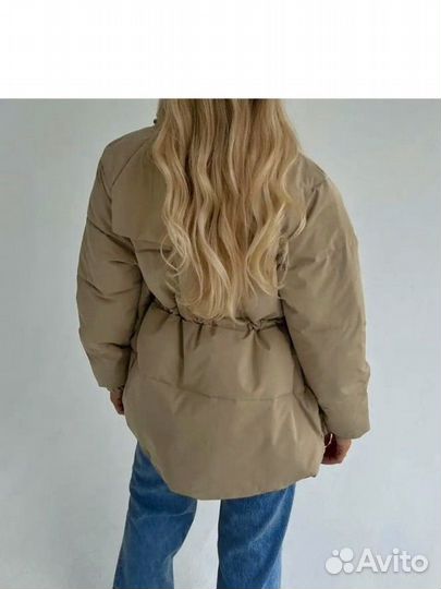 Куртка с капюшоном зимняя 40-46