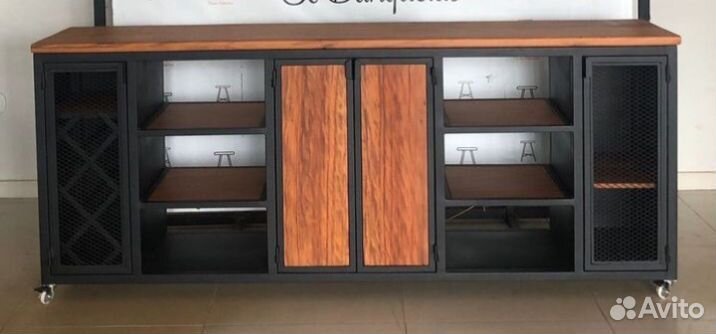 Тумба под телевизор, лофт