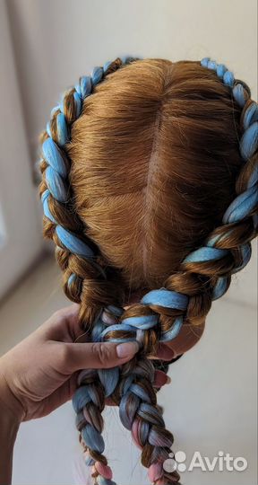 Афрохвост, брейды, боксерские косы