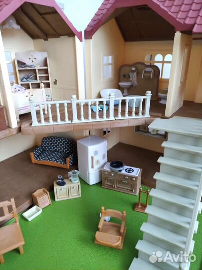 Sylvanian Families большой дом + hairdorables