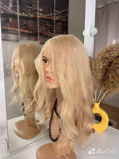 Накладка из волос на сетке