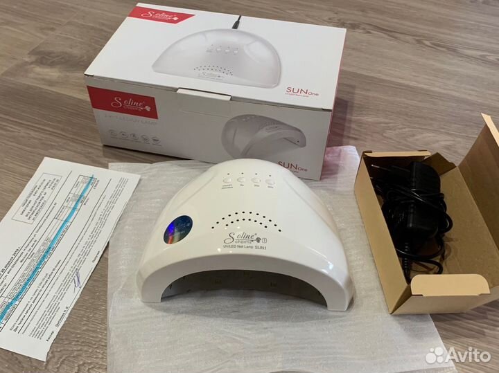 Soline Charms Лампа Sun One UV/LED белая 48Вт