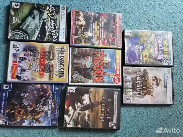 Компьютерные игры диски