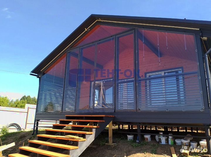 Жидкие окна для беседки