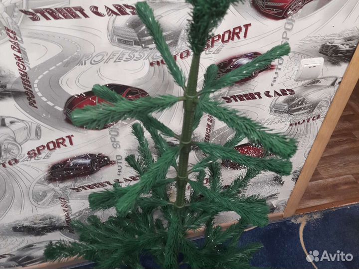 Елка искусственная советская СССР 160 см
